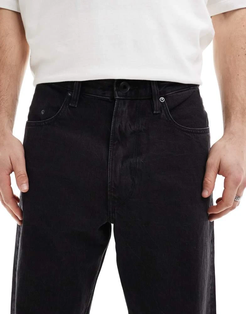 G-Star type 96 loose fit denim jeans in washed black – On Sale Now