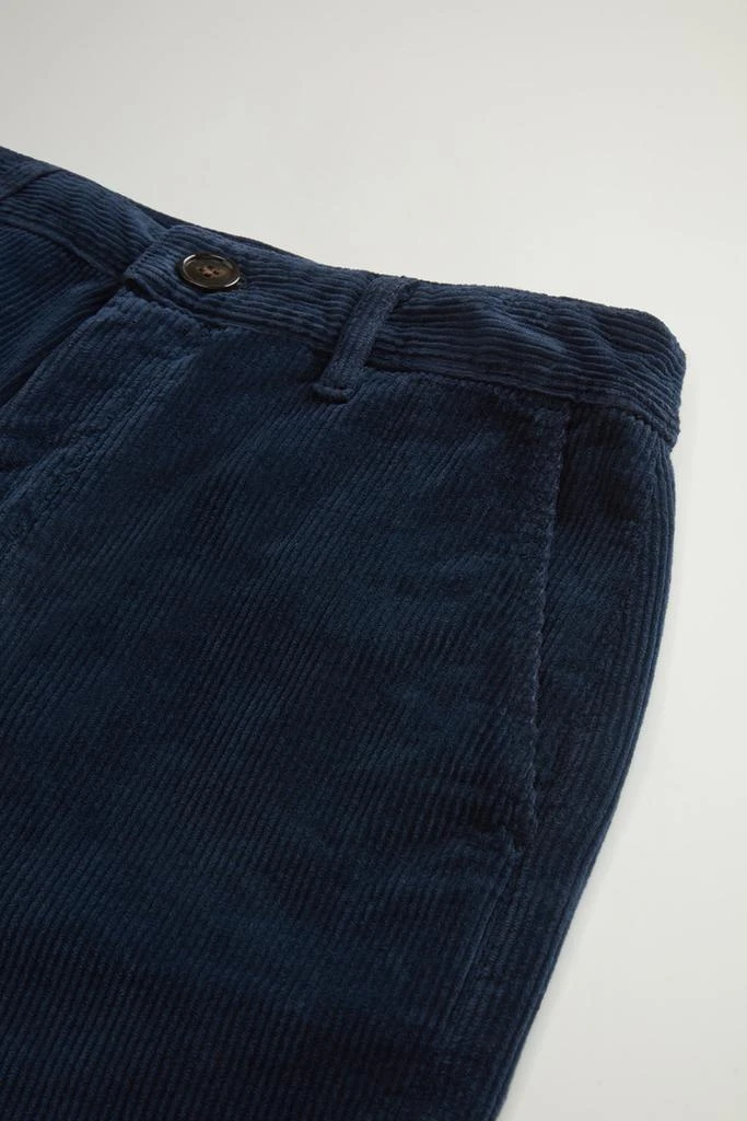 Woolrich Garment-Dyed Corduroy Pants - Women - Blue 6