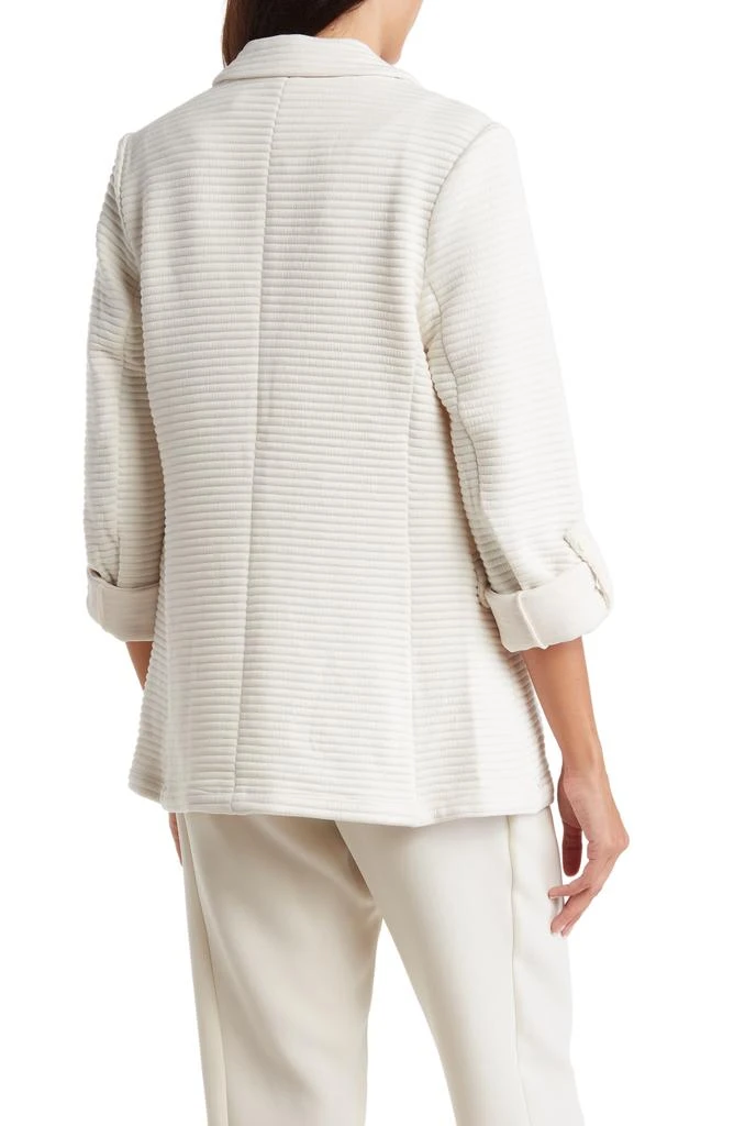 DR2 by Daniel Rainn Stripe Notch Lapel Blazer 2