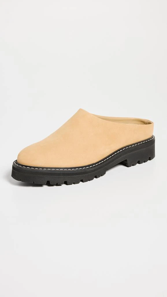 Jenni Kayne Oiled Leather Lug Sole Mules 1