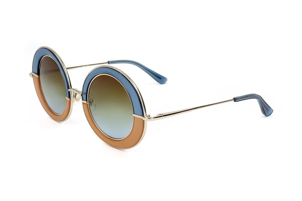 Linda Farrow Linda Farrow X Erdem Round Frame Sunglasses 2