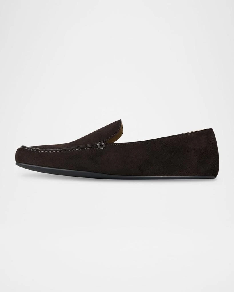 The Row Leo Suede Slippers 3