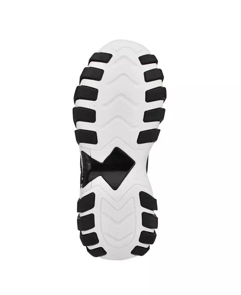 GUESS Women's Nowah Triangle Lace-Up Chunky Fashion Sneakers 5