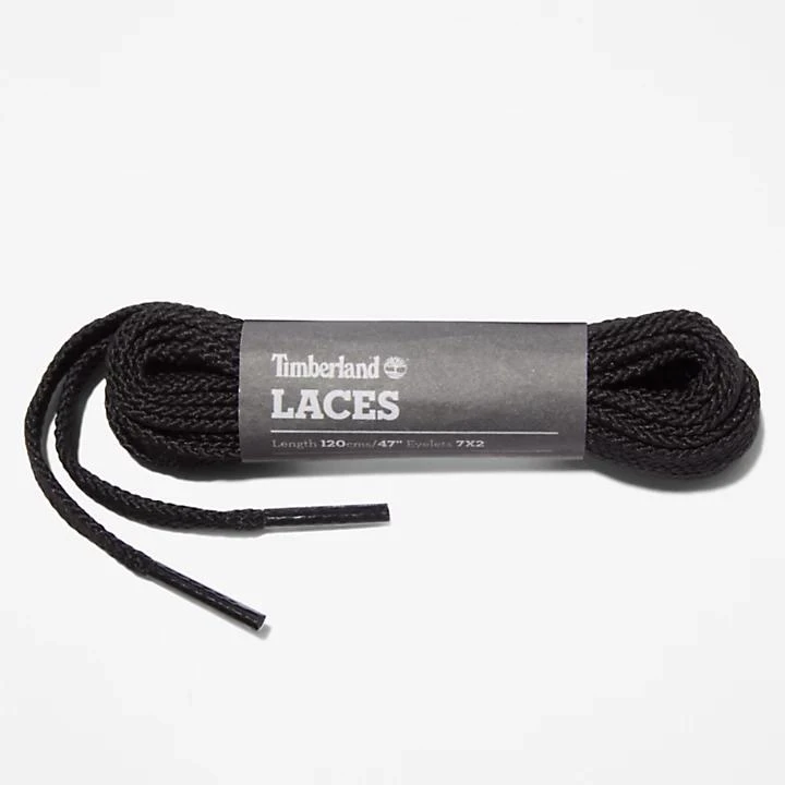 Timberland 120cm/47" Flat Replacement Laces in Black 1