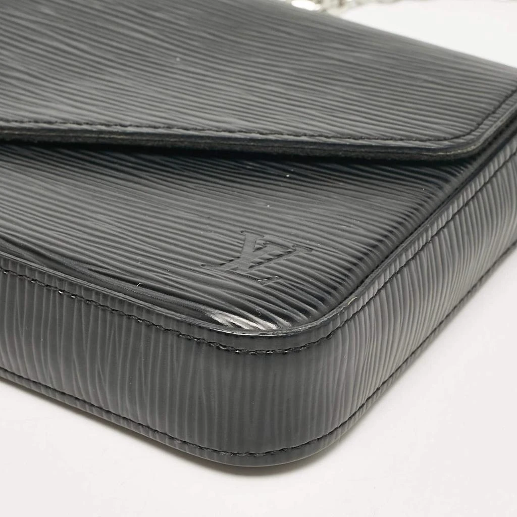 Louis Vuitton Louis Vuitton Black Epi Leather Pochette Felicie Bag 11