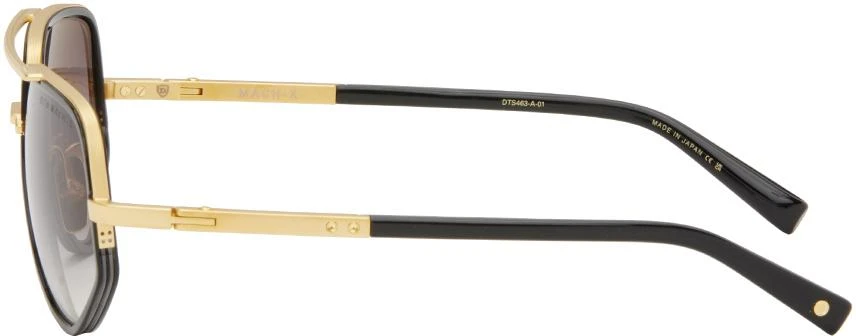 Dita Gold & Black Mach-X Sunglasses 3