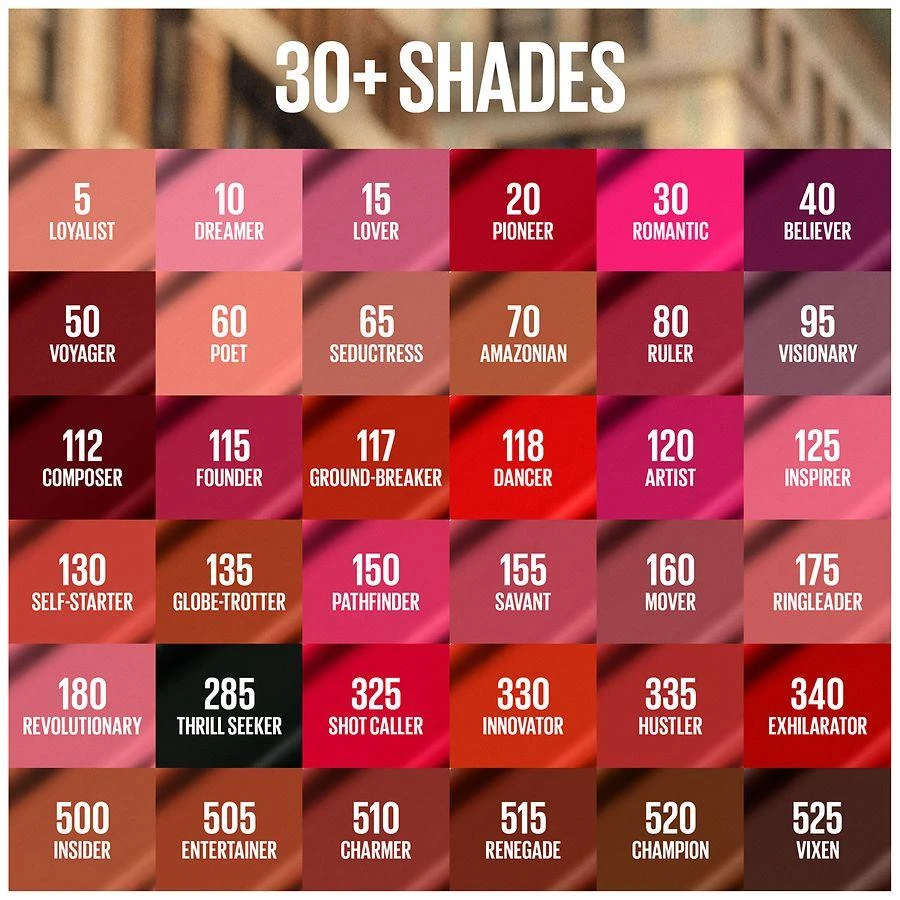 Maybelline Matte Ink Liquid Lipstick 6