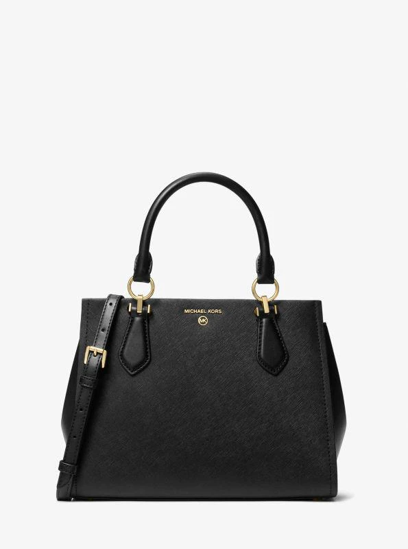 Michael Kors Marilyn Medium Saffiano Leather Satchel 1