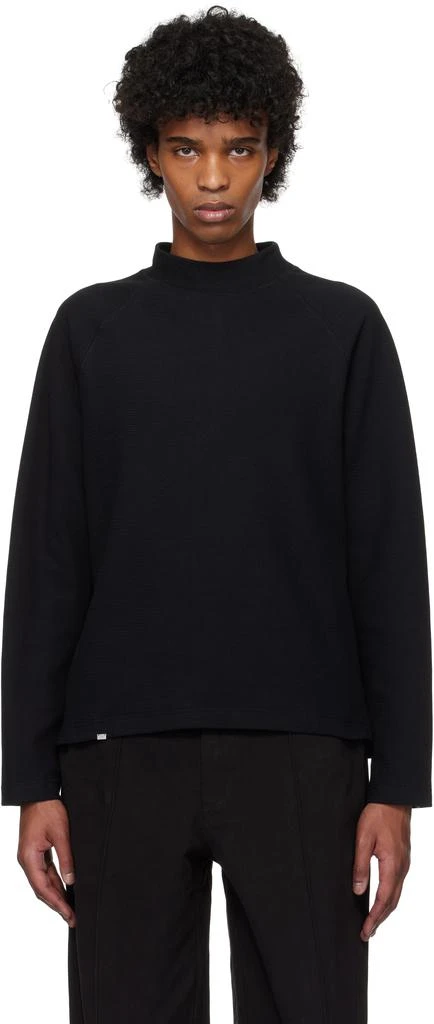 C2H4 Black Architect Long-sleeves Sweater 1