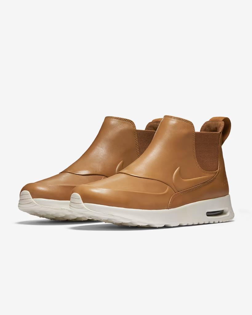 NIKE Air Max Thea Mid 859550-200 Women's US 7 Ale Brown Chelsea Shoes GBNC189