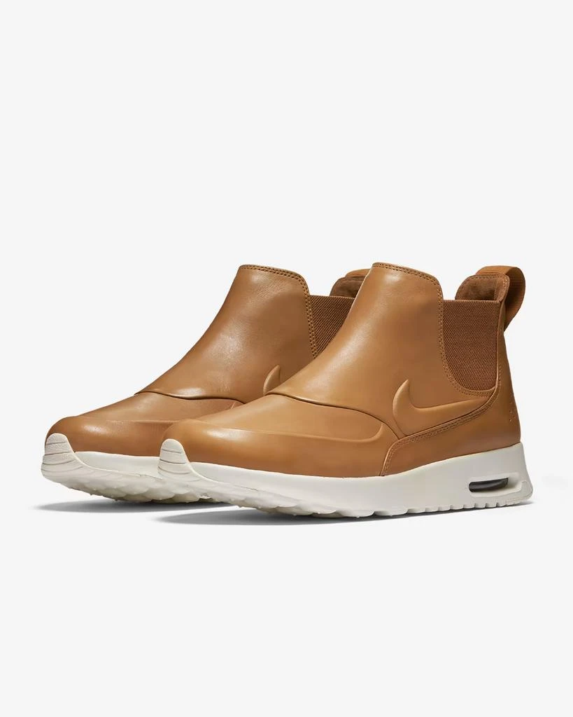 NIKE Air Max Thea Mid 859550-200 Women's US 7 Ale Brown Chelsea Shoes GBNC189 1