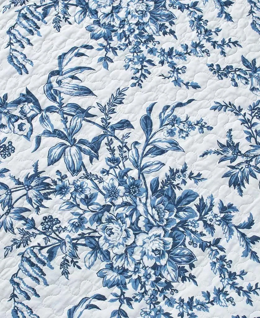 Laura Ashley Bedford Cotton Reversible 3-Pc. Quilt Set, Full/Queen 9