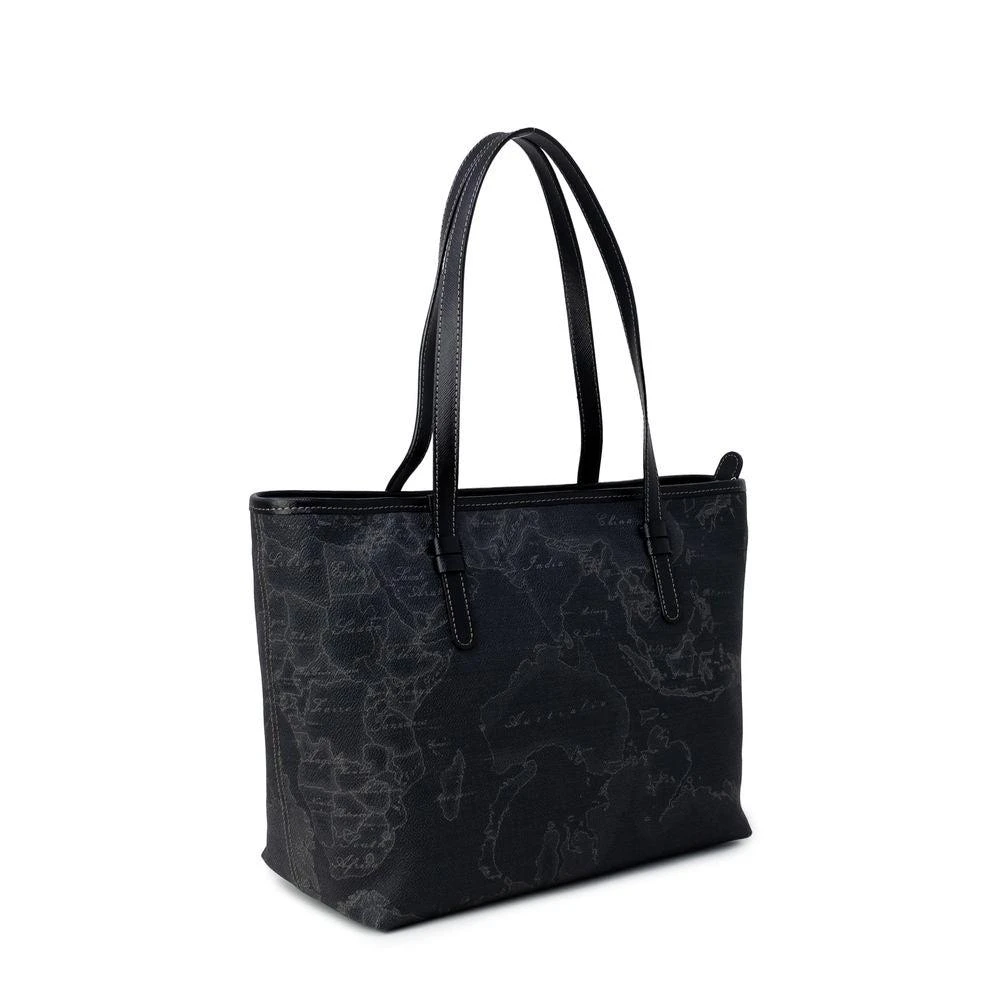 Alviero Martini Prima Classe Black Leather Handbag 2