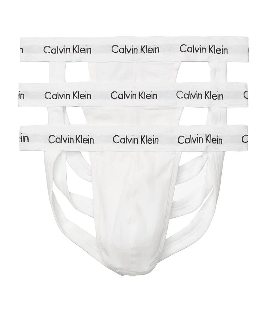 Calvin Klein Cotton Stretch Jock Strap 3-Pack 1