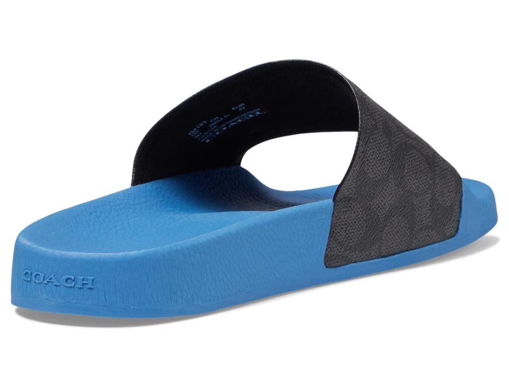 Coach Signature Coated Canvas Pool Slide 5