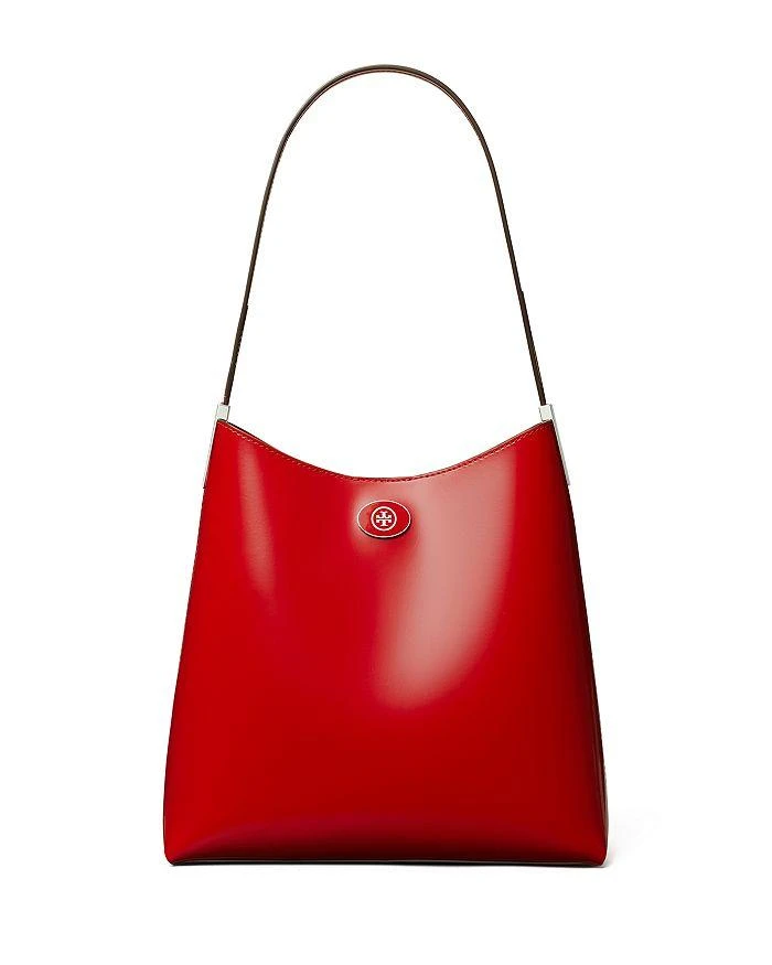 Tory Burch Robinson Spazzolato Leather Hobo Bag