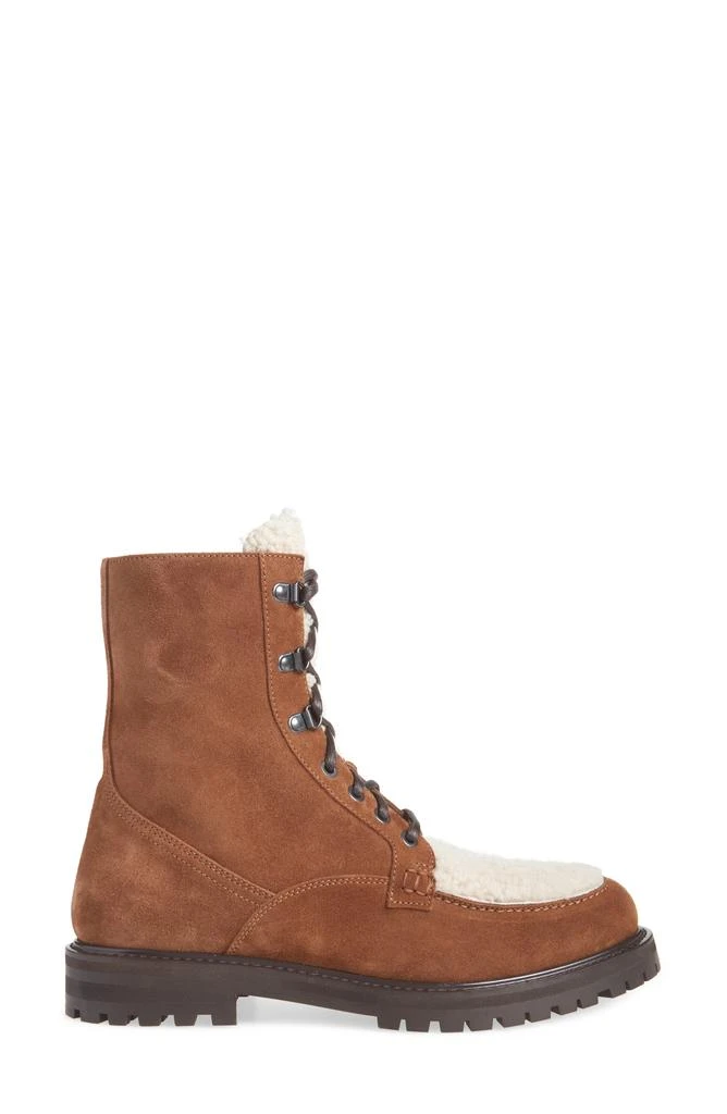 Aquatalia Isaac Genuine Shearling Moc Toe Boot 3