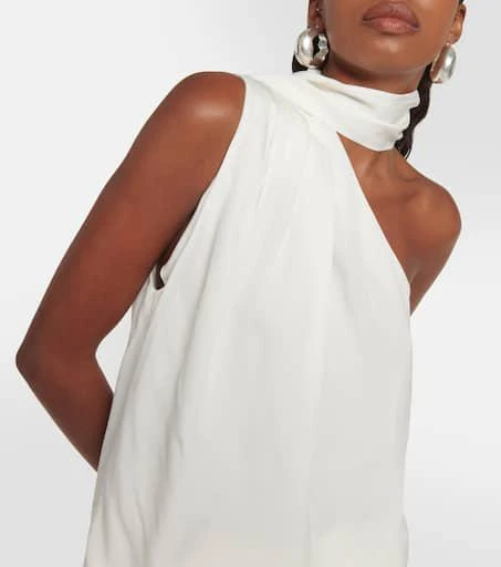 Stella McCartney One-shoulder crêpe top 4