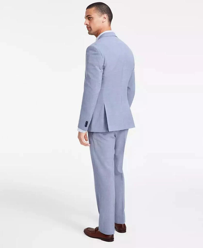 Kenneth Cole Men's Slim-Fit Mini-Houndstooth Suit 2