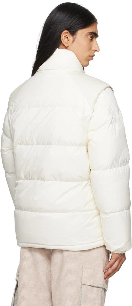 Moncler Off-White Verone Short Reversible Down Jacket 3