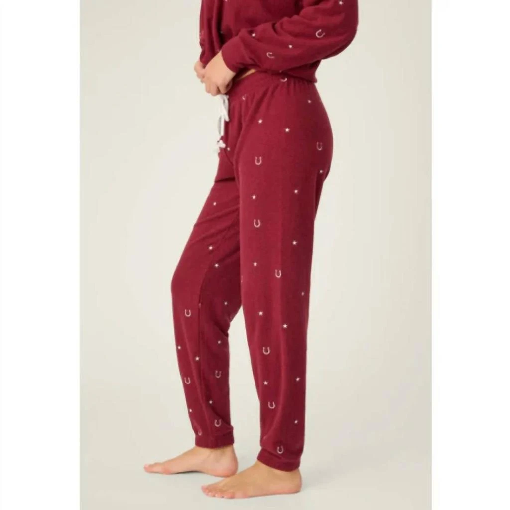 PJ Salvage Pj Salvage - Horseshoe Pajama Lounge Joggers 3