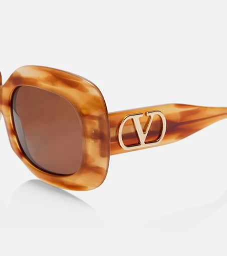 Valentino VLogo square sunglasses 2