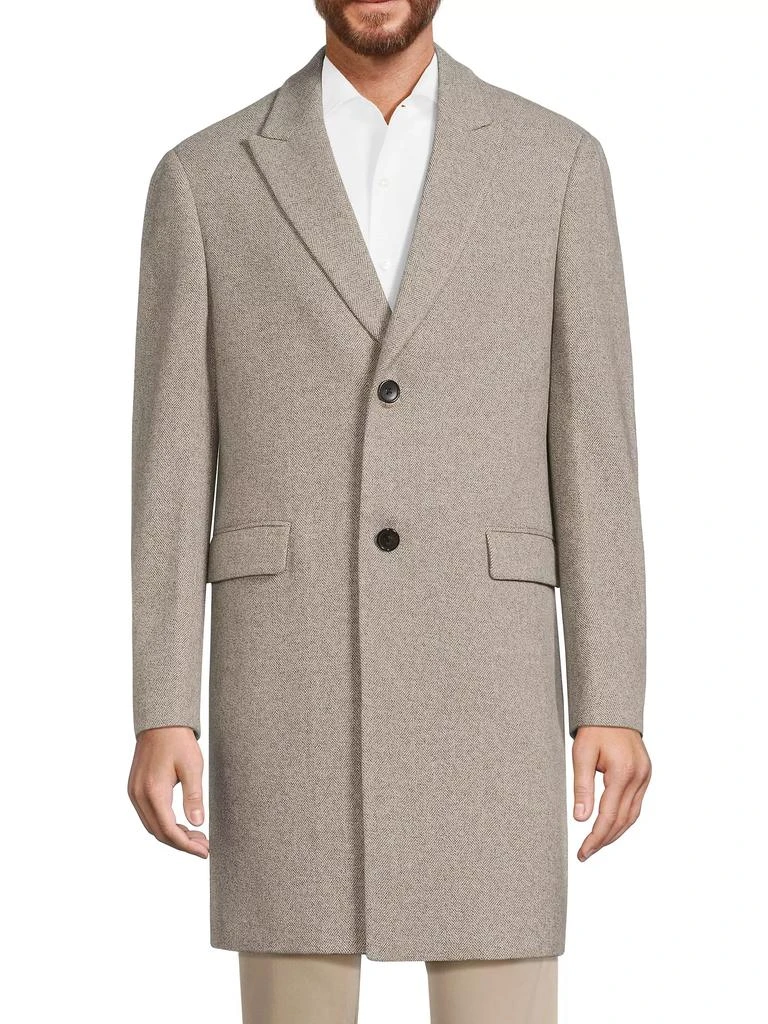 Cardinal of Canada Sutton Herringbone Wool Coat 3
