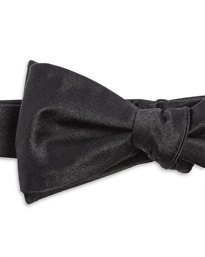 The Men's Store at Bloomingdale's Solid Silk Self Tie Bow Tie - 100% Exclusive