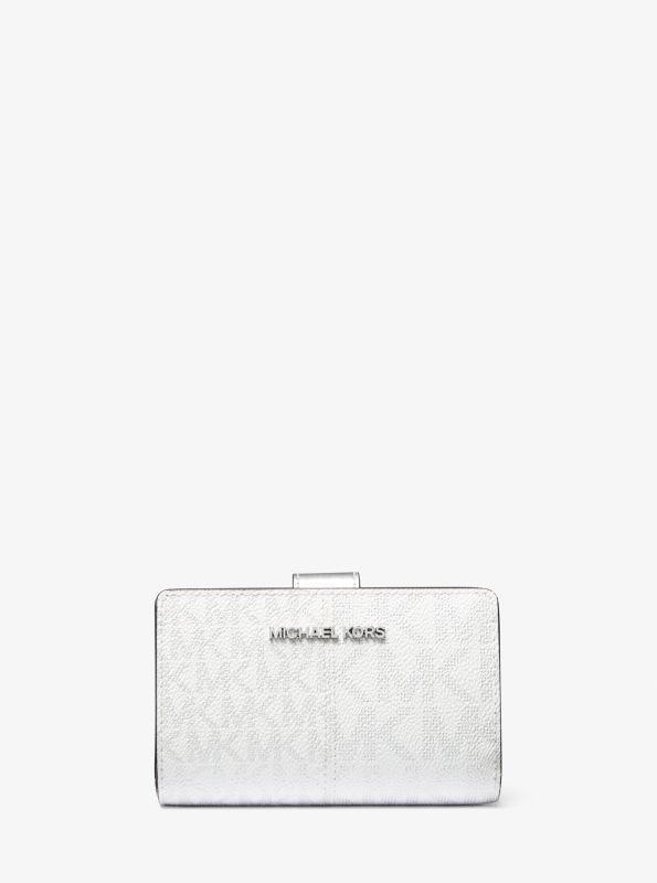 Michael Kors Jet Set Travel Medium Logo Bi-Fold Wallet