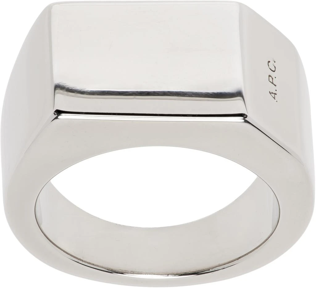 Silver Minimal Signet Ring – On Sale Now with Up to 40% Off