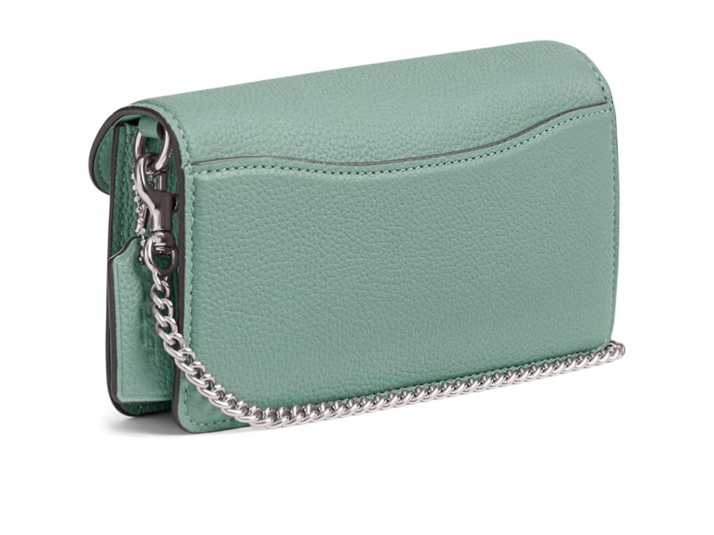 COACH Polished Pebble Tabby Wristlet