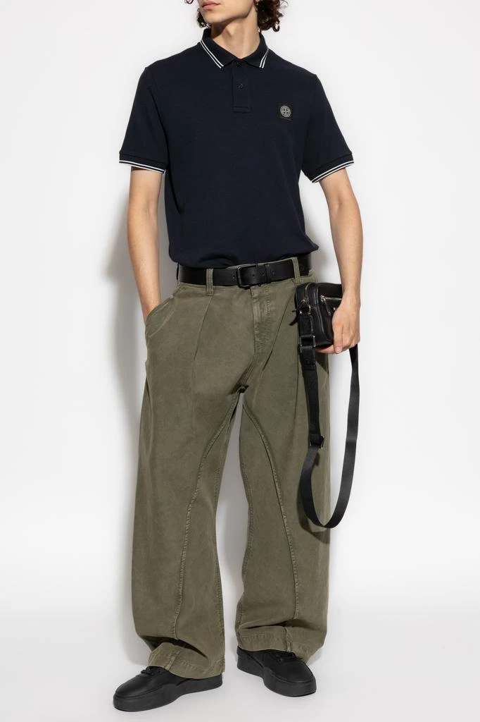 Stone Island Polo with logo 2