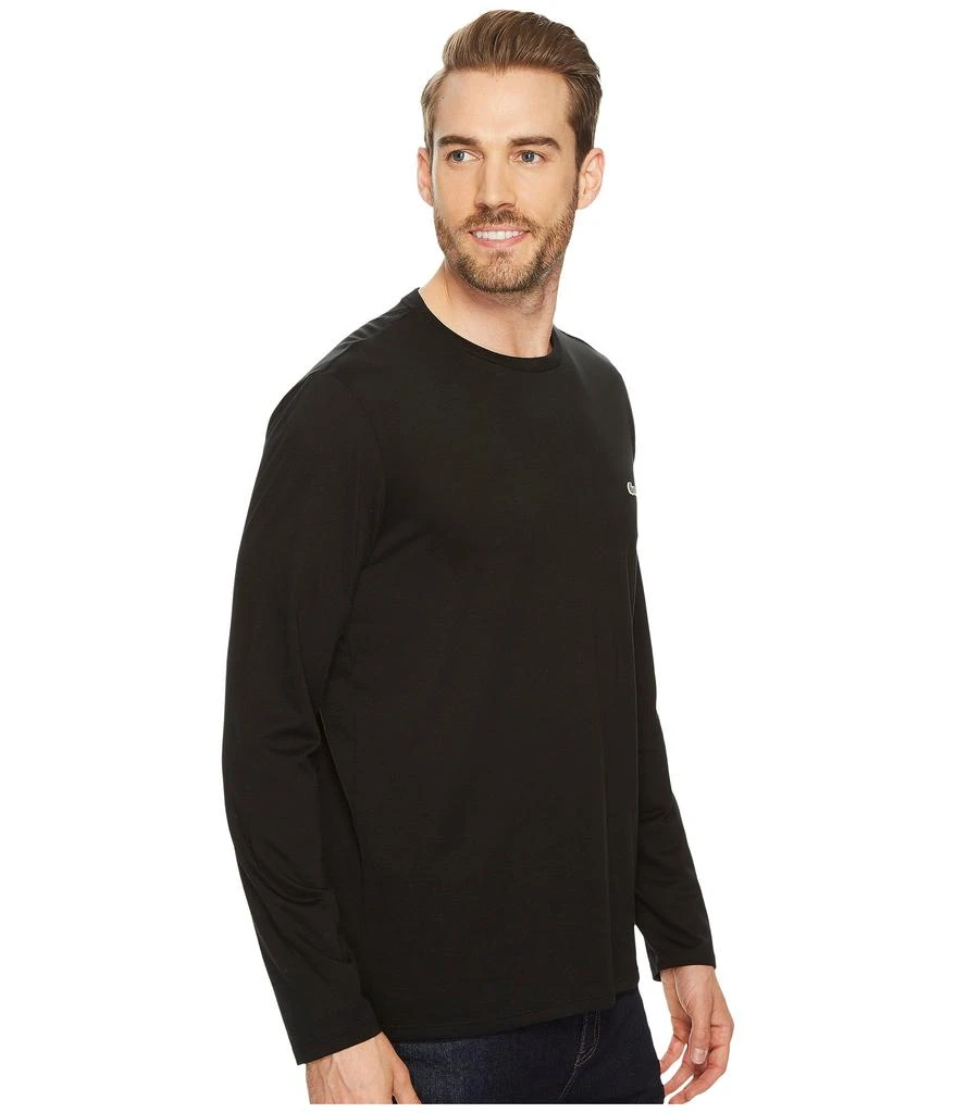 Lacoste Long Sleeve Pima Jersey Crew Neck T-Shirt 4