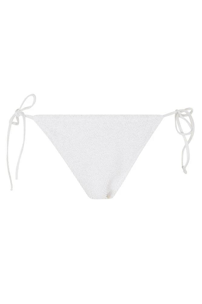 Mc2 Saint Barth Mc2 Saint Barth Virgo Crinkled Side-Tied Bikini Bottoms