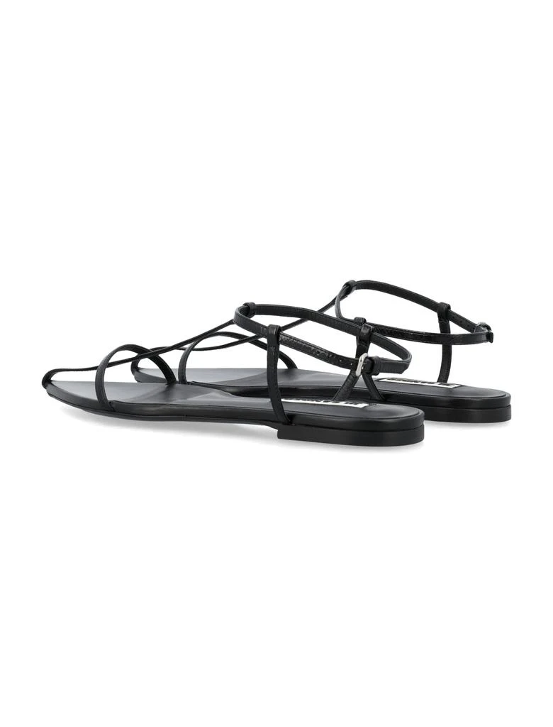 Jil Sander FLAT CAGE SANDALS 4