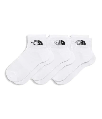 The North Face THE NORTH FACE Multisport Cush Quarter Sock | 3-pack, Breathable Athletic Socks for Men 
Women, Light Cushion 
Ribbed Cuff