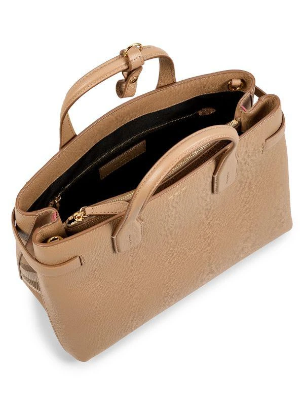 Burberry Leather Top Handle Bag 3