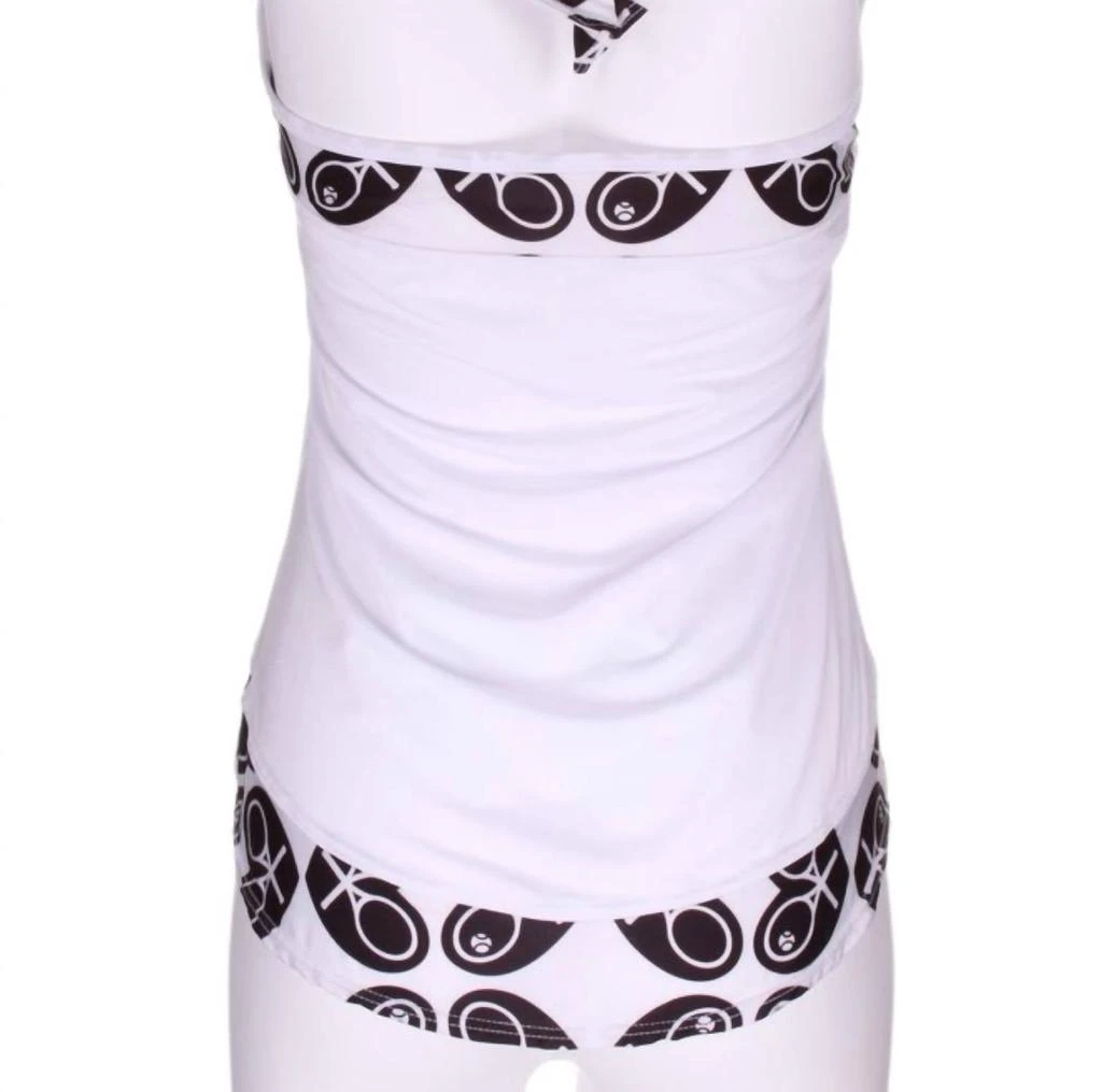 Love Love Tennis Love Love Tennis - Women's Heart Trim Halter Top 2