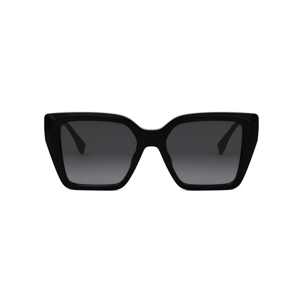 FENDI オハサイスフレムサンクラス FE40161I 01B Fendi FF Diamonds FE40161I 01B Sunglasses - US