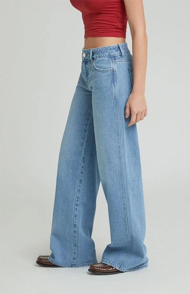 PacSun Dark Indigo Low Rise Baggy Jeans 3