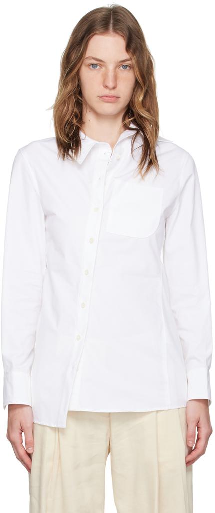 White La Casa 'La chemise Pablo' Shirt – On Sale Now with Up