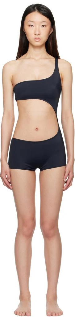 Paloma Wool Navy Flann Swimsuit 1