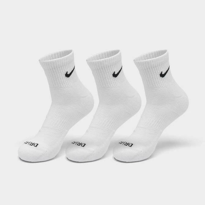 NIKE Nike Everyday Plus Cushioned 6-Pack Quarter Training Socks 3