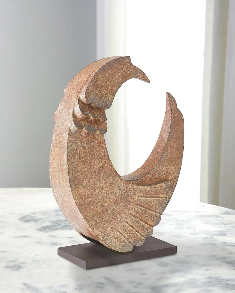 William D Scott Rooster Sculpture 1