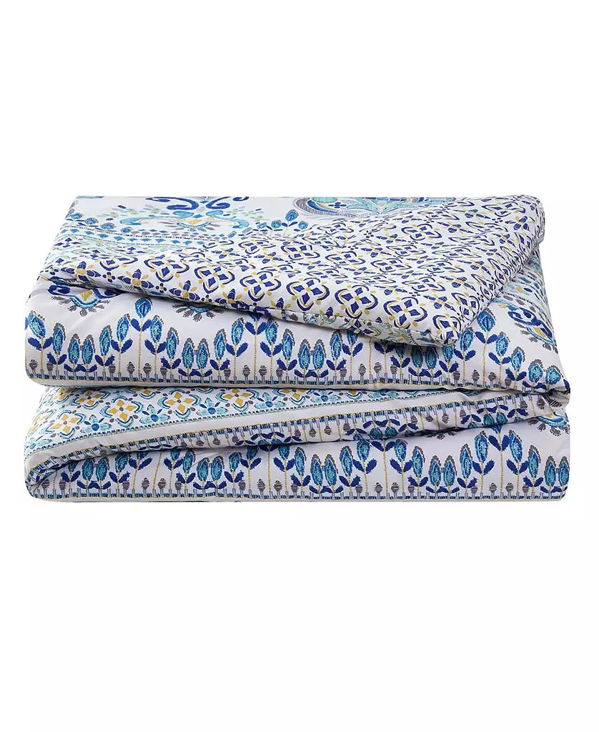 VCNY Home Malik Reversible Blue Medallion 5-Piece Comforter Set 2