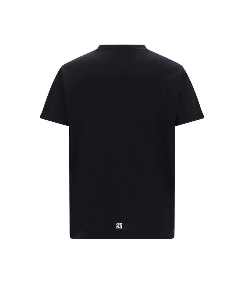 Givenchy Givenchy Logo-Embroidered Jersey T-Shirt 2