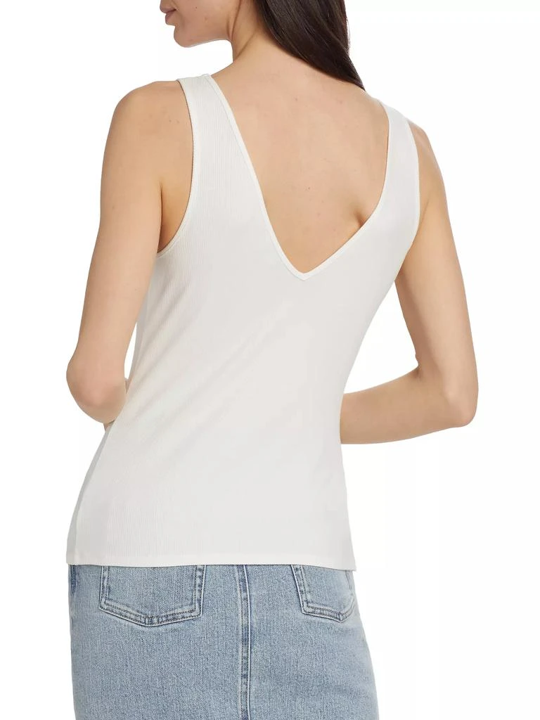 Generation Love Serafina Crystal-Embellished Rib-Knit Tank Top 5