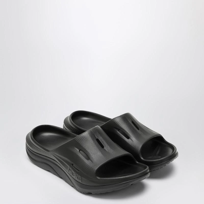 Hoka One One Black Ora Recovery Slide 3 2