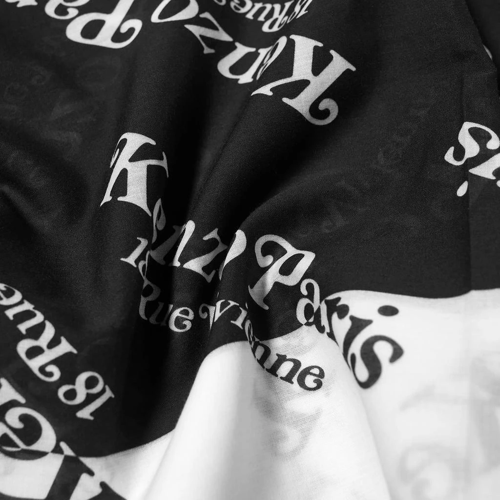 Kenzo Kenzo Stole Logo Scarf 4