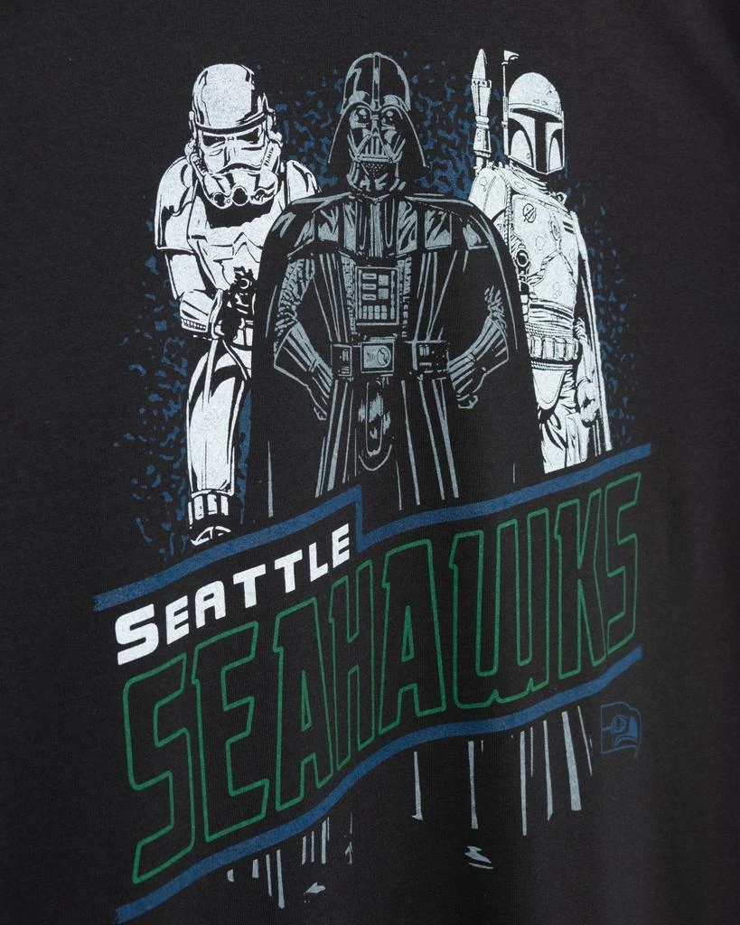Junk Food Clothing Unisex Star Wars x Junk Food x NFL Dark Side Team Seahawks Tee 2